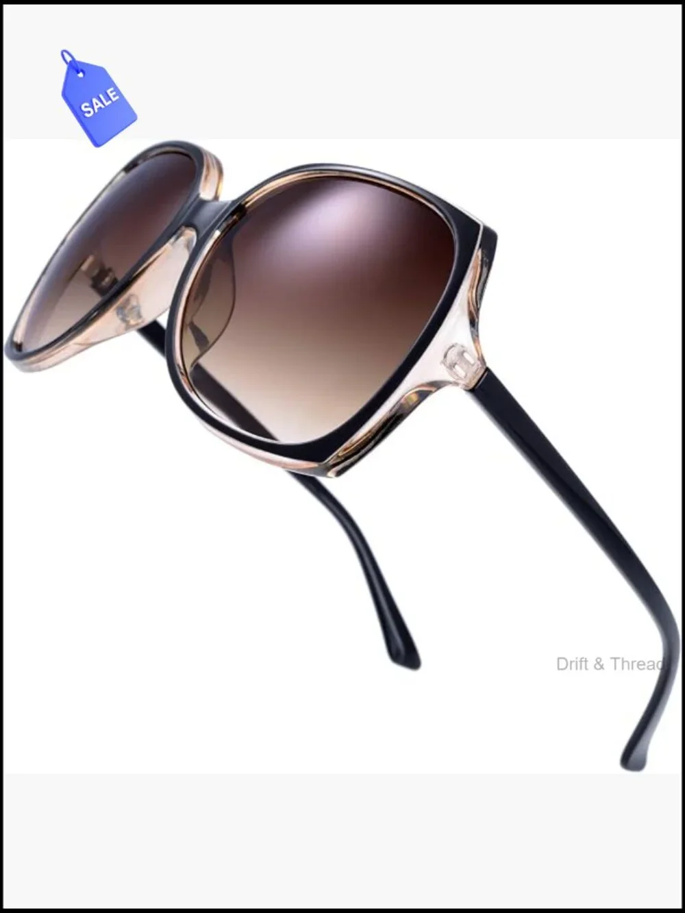 Oversized Butterfly Sunglasses UV400 Protection for Women - Gift Ready